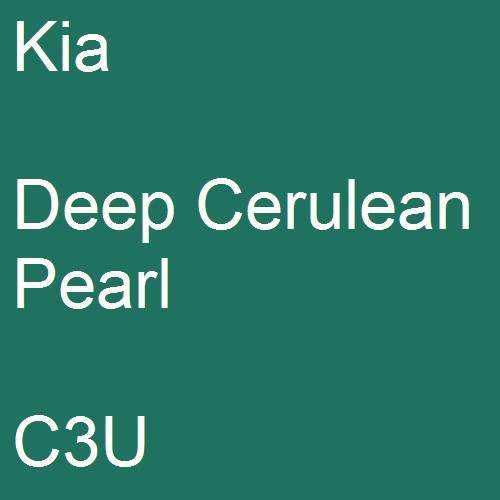 Kia, Deep Cerulean Pearl, C3U.